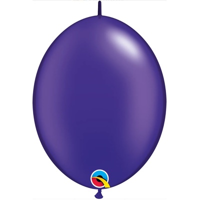 Pearl Quartz Purple Quicklink Linking Latex Balloons (12in-30cm) Pk 25