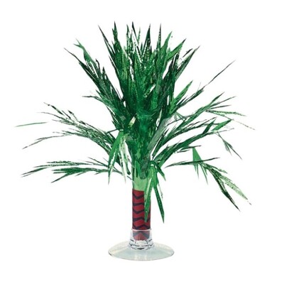 Mini Foil Palm Tree Cascade Centrepiece Decoration