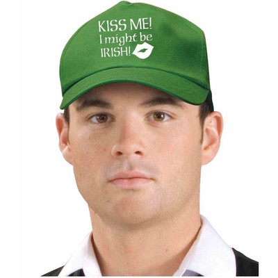 St. Patrick's Day Kiss Me Cap Hat Pk 1