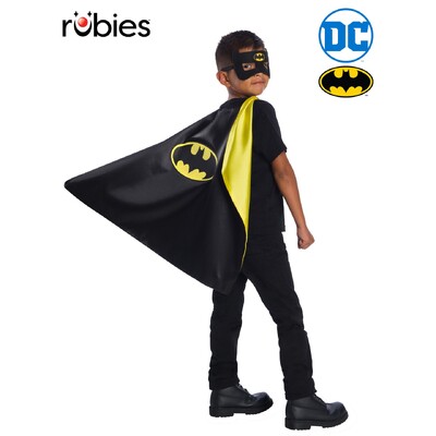 Batman Child Cape & Mask Set – Kids Superhero Costume Accessory