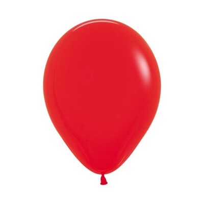 Fashion Red Latex Balloons 5 Inch (12cm) Pack of 20 | Professional Quality Balloons