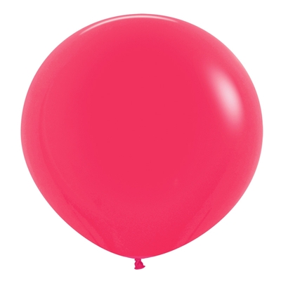 Matte Raspberry Pink Latex Balloon 36in 90cm (Pk 1)