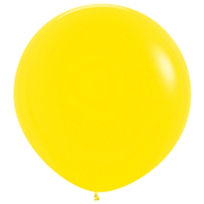 Matte Yellow Latex Balloon 36in 90cm (Pk 1)