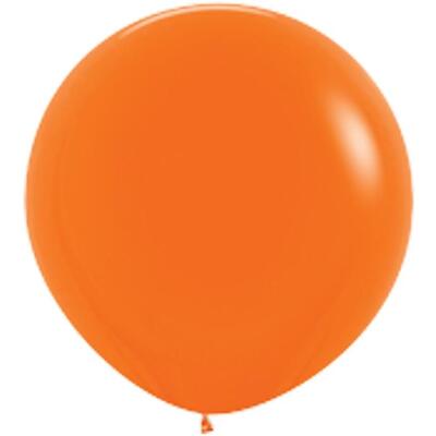 Matte Orange Latex Balloon 36in 90cm (Pk 1)