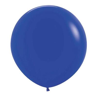 Matte Royal Blue Latex Balloon 36in 90cm (Pk 1)