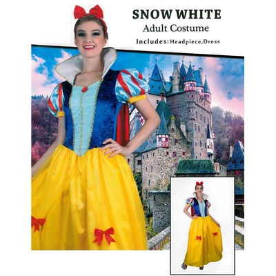 Adult Snow White Princess Costume (Large)