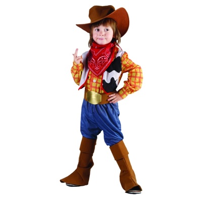 Toddler Cowboy Costume (80-92cm) Pk 1