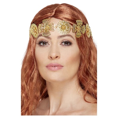 Gold Medieval Headband