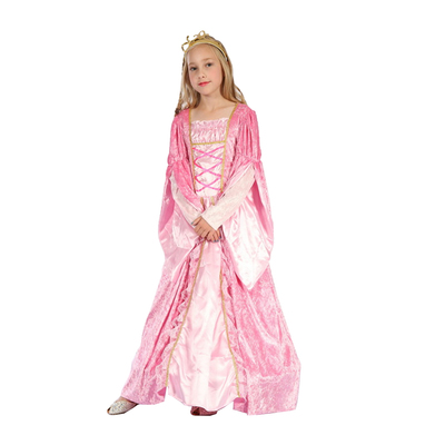 Child Deluxe Pink Princess Costume (Large, 130-140cm)