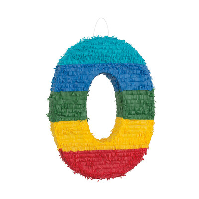 Pinata Numeral Number 0 (Pk 1)