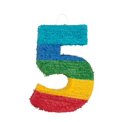 Pinata Numeral Number 5 (Pk 1)