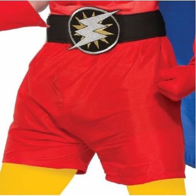 Red Adult Super Hero Boxer Shorts Pk 1