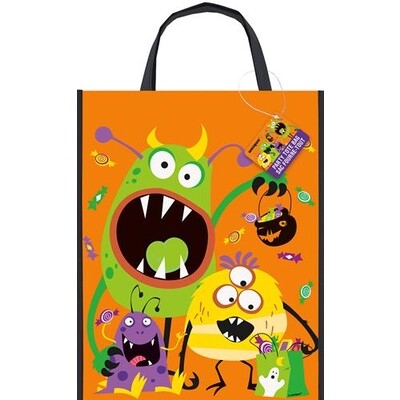 Silly Monsters Halloween Gift Tote Bag (37x30cm) Pk 1 
