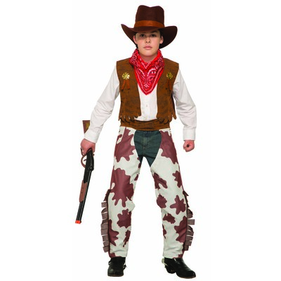 Child Cowboy Kid Costume (Medium, 8-10 Years)