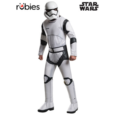 Star Wars Adult Stormtrooper Costume Standard/Medium – Jumpsuit, Belt & Mask Set