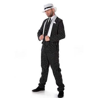 Adult Gangster Boss Zoot Suit Costume (Large, 107-112cm) Pk 1