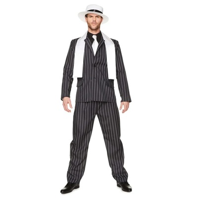 Adult Gangster Boss Zoot Suit Costume (X Large, 117-122cm) Pk 1