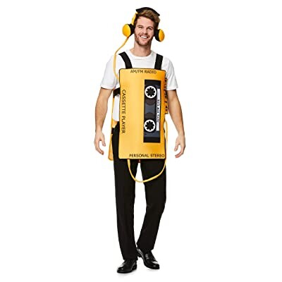 Adult Cassette Player Costume (One Size) Pk 1 