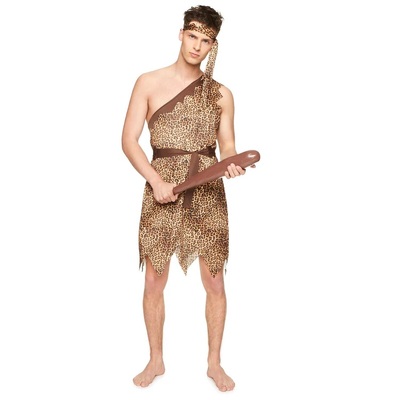 Adult Caveman Costume (Large, 107-112cm)