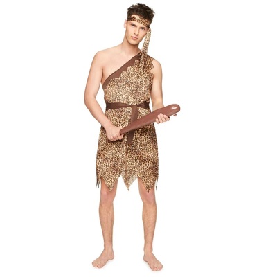 Adult Caveman Costume (X Large, 117-122cm)