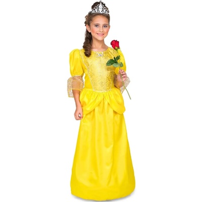 Child Princess Beauty Belle Costume (Medium, 5-6 Yrs)