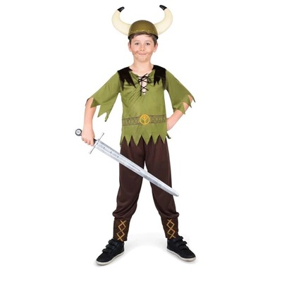 Child Viking Boy Costume (Medium, 5-6 Yrs)