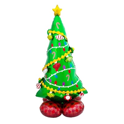 Airloonz Christmas Tree Foil Balloon 78cm x 149cm (Pk 1)