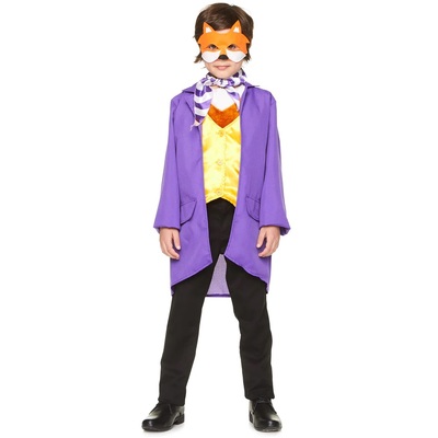 Child Mister Fox Costume (Large, 7-8 Yrs)