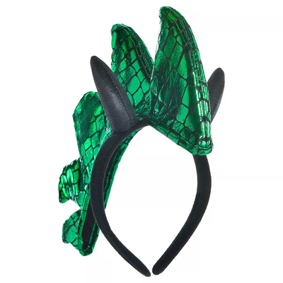 Metallic Green Dragon Spike Headband (Pk 1)