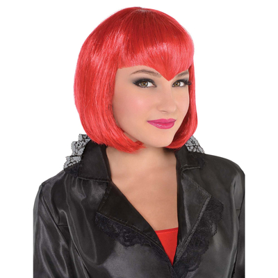 Sultry Red Bob Wig