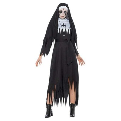 Adult Demon Nun Halloween Costume X Large 20-22