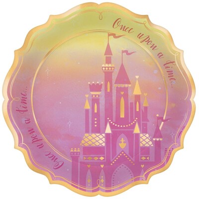 Disney Princess Once Upon A Time Paper Plates 11in Pk 8 NPC