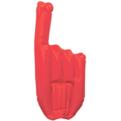Red Inflatable Supporter Hand