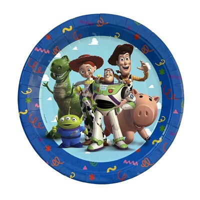 Toy Story Paper Plates 23cm 9in 8 Pack | FSC® Certified Party Plates