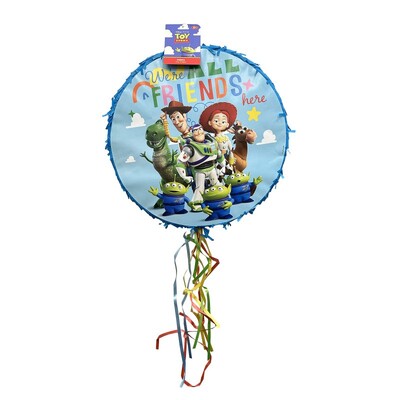 Toy Story Pull String Piñata | Expandable Party Piñata 38cm