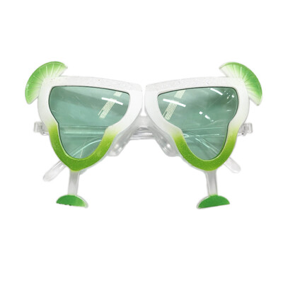 Lime Margarita Party Glasses