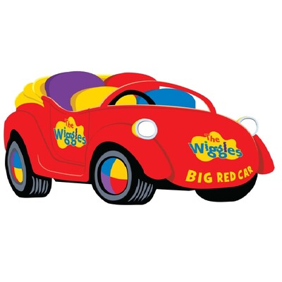 The Wiggles Big Red Car Shape Paper Plates 7in Pk 8 NPC