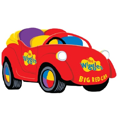The Wiggles Big Red Car Shape 7in Paper Plates (Pk 8)
