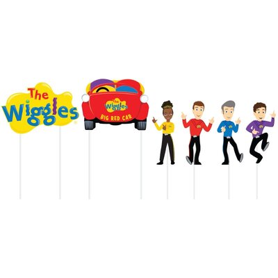 The Wiggles Cake Decorating Topper Kit (6 Pieces)