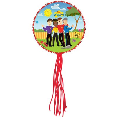 The Wiggles Expandable Pull String Pinata (Pk 1)