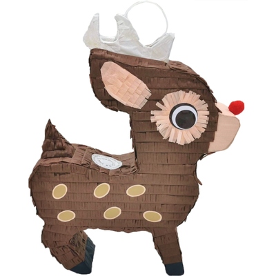 Christmas Reindeer Rudolph Pinata (Pk 1)