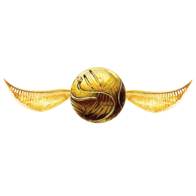 Harry Potter MYO Golden Snitch 7in Round Paper Plates (Pk 8)