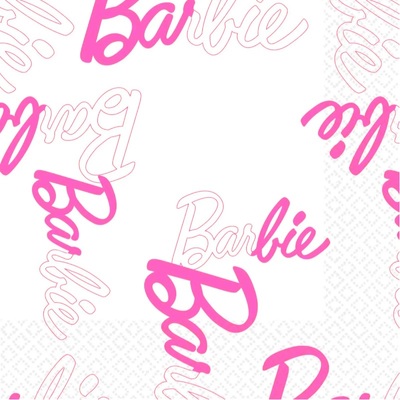 Barbie 2Ply Lunch Napkins (Pk 16)