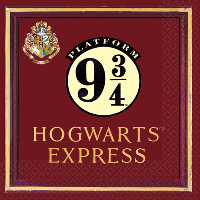 Harry Potter Hogwarts Express 2 Ply Lunch Napkins (Pk 16)