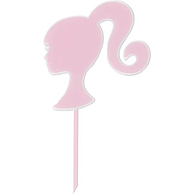 Barbie Acrylic Cake Topper