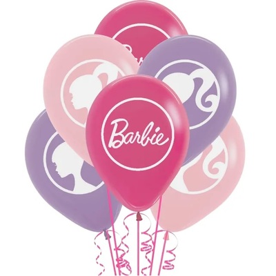 Barbie 30cm Latex Balloons (Pk 6)