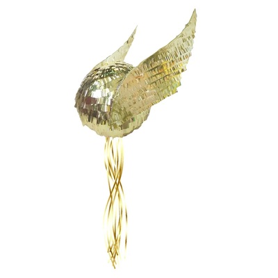 Harry Potter 3D Golden Snitch Pull String Pinata