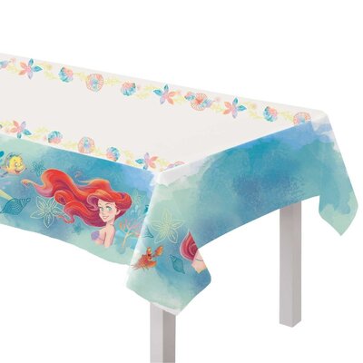 The Little Mermaid Paper Tablecover 132x247cm