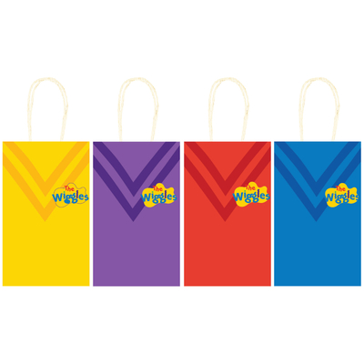 The Wiggles Paper Kraft Lootbags (Pk 8)