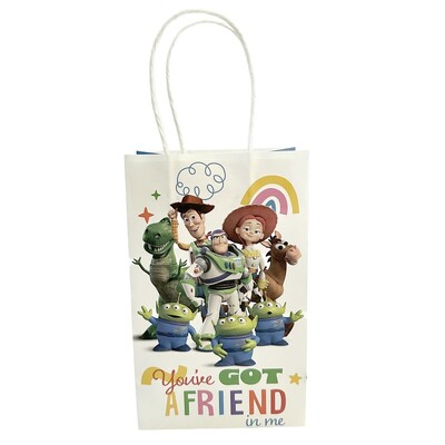 Toy Story Kraft Paper Loot Bags 8 Pack | FSC® Party Gift Bags